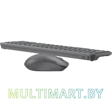 Комплект клавиатура + мышь A4Tech Fstyler FG3300 Air (серый) картинка 5